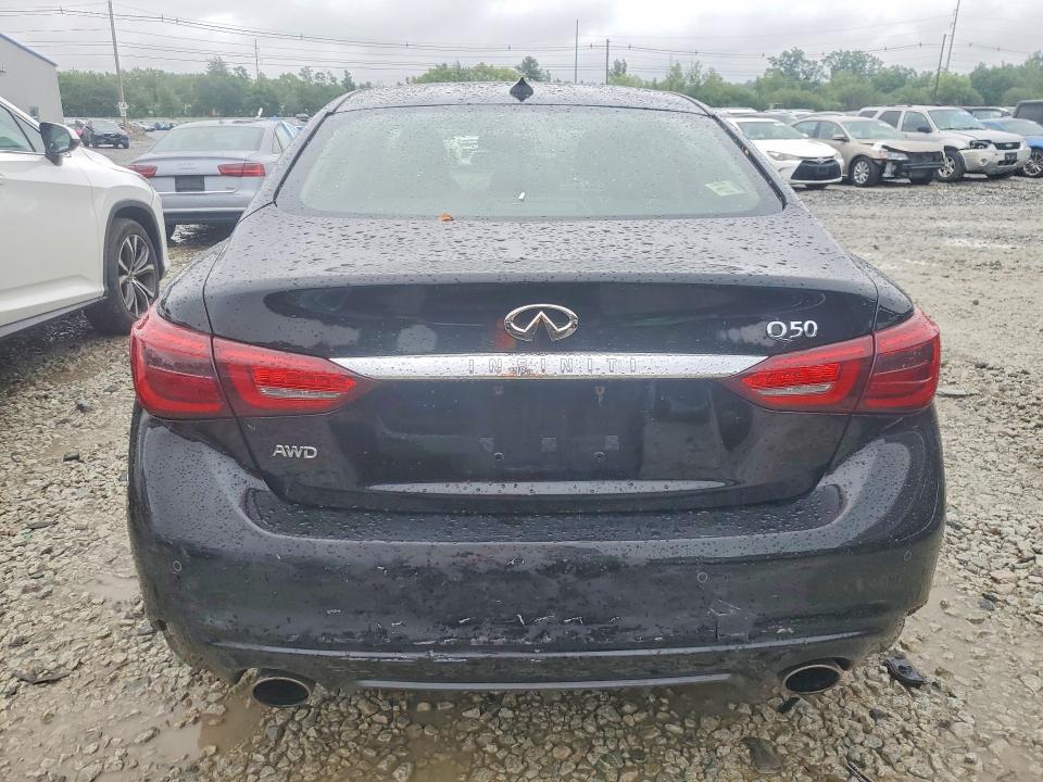 2018 Infiniti VIN JN1EV7ARXJM433724 COPART salvage auction — WATER/FLOOD, Ma - Cert Of Title-Salvage, sold $4,750 on 2026-07-06 (photo 6)