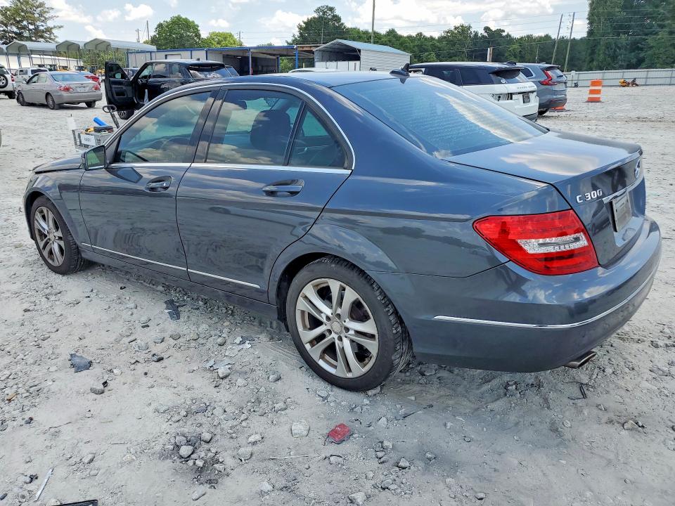 2013 Mercedes-benz C-klasse VIN WDDGF8AB8DR250704 COPART salvage auction — FRONT END, Ga - Cert Of Title-Salvage, sold $1,800 on 2026-07-27 (photo 2)
