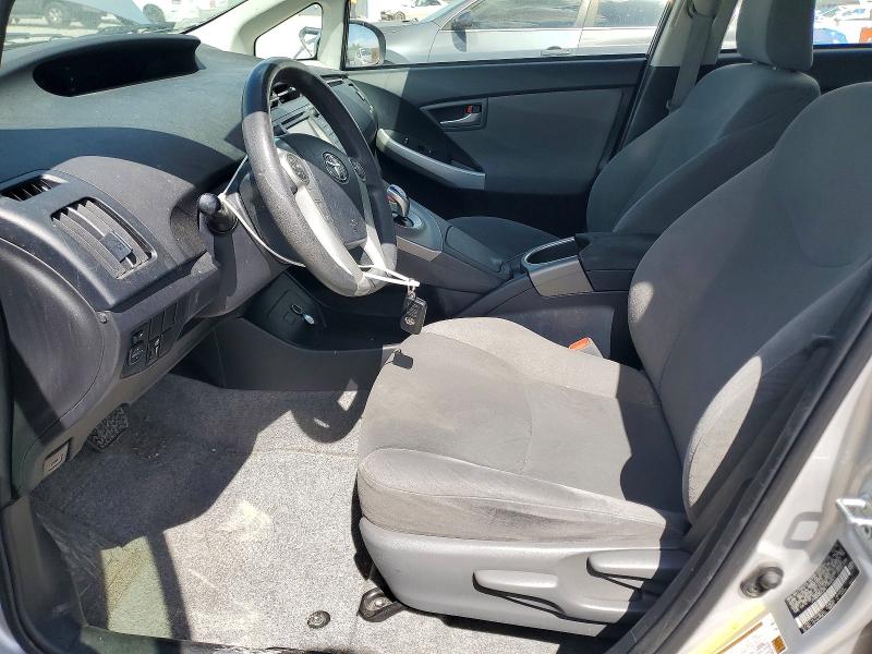 2014 Toyota Prius VIN JTDKN3DU2E1769061 COPART salvage auction — FRONT END, Ut - Salvage Certificate, sold $2,050 on 2026-07-31 (photo 7)