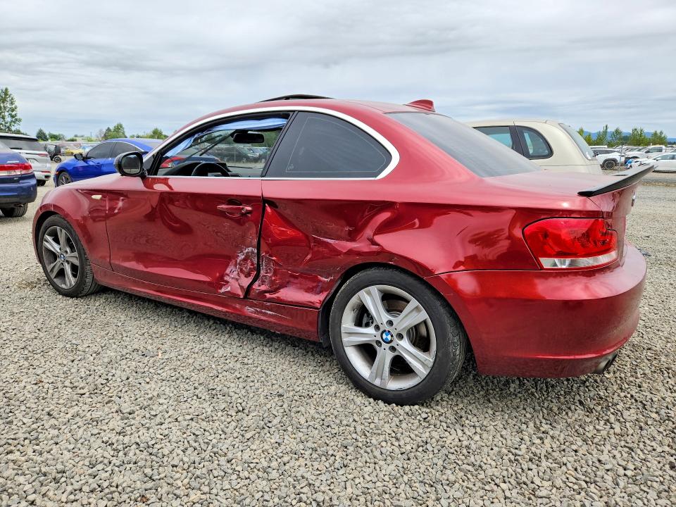 2012 BMW 1er VIN WBAUP9C51CVL91219 COPART salvage auction — SIDE, Or - Salvage Title Certificate, sold $875 on 2026-07-28 (photo 2)