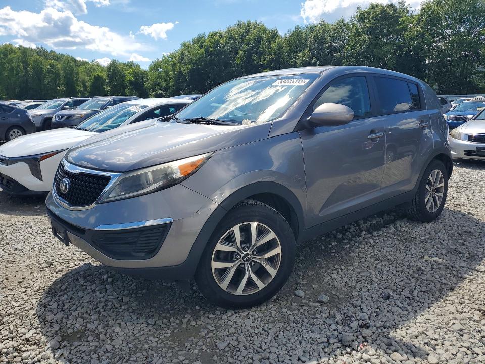 2014 Kia VIN KNDPB3AC8E7650163 COPART salvage auction — REAR END, Ma - Cert Of Title-Reconstrctd Coll, sold $3,150 on 2026-07-15 (photo 1)