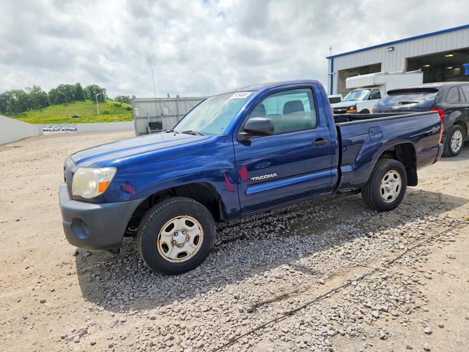 2007 Toyota Tacoma VIN 5TENX22N17Z340113 COPART salvage auction — HAIL, Wi - Certificate Of Title, sold $2,850 on 2026-07-07 (photo 1)