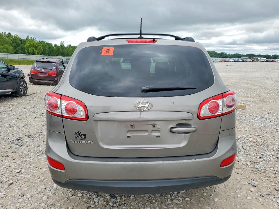 2012 Hyundai VIN 5XYZG3AB9CG152524 COPART salvage auction — FRONT END, MI - CERTIFICATE OF TITLE, sold $400 on 2026-07-02 (photo 6)