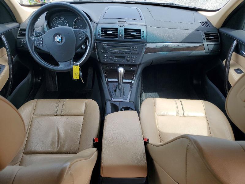 2008 BMW X3 VIN WBXPC93468WJ14072 COPART salvage auction — FRONT END, Nj - Cert Of Title-Salvage, sold $400 on 2026-07-31 (photo 8)