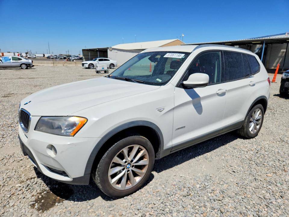 2013 BMW X3 VIN 5UXWX9C56DLK59984 COPART salvage auction — REAR END, Co - Dis/Dlr/Exp Only Clean Title, sold $925 on 2026-07-14 (photo 1)