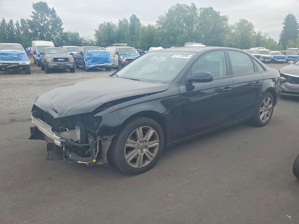 2010 Audi A4 VIN WAUBFAFL7AN053701 COPART salvage auction — FRONT END, Or - Salvage Title Certificate, sold $1,400 on 2026-07-08 (photo 1)