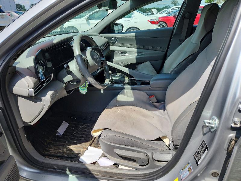 2021 Hyundai Elantra VIN 5NPLS4AG0MH007422 COPART salvage auction — FRONT END, Nj - Cert Of Title-Salvage, sold $1,850 on 2026-07-08 (photo 7)