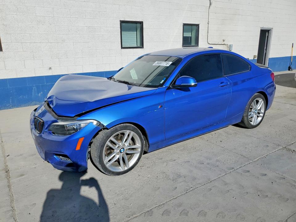 2016 BMW VIN WBA1F5C51GV343899 COPART salvage auction — FRONT END, Ut - Salvage Certificate, sold $1,400 on 2026-08-10 (photo 1)