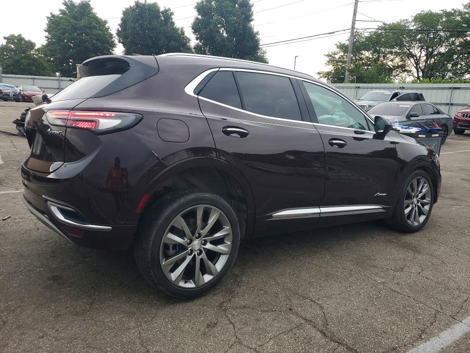 2021 Buick Envision VIN LRBFZSR41MD120419 COPART salvage auction — FRONT END, In - Cert Of Title-Salvage Title, sold $80 on 2026-07-31 (photo 3)