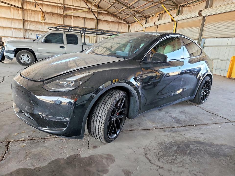 2023 Tesla Model y VIN 7SAYGDEF1PF594809 COPART salvage auction — FRONT END, Az - Cert Of Title - Salvage, sold $12,400 on 2026-07-08 (photo 1)