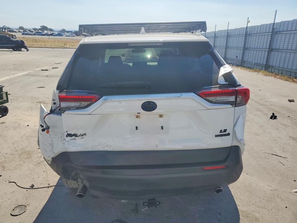 2020 Toyota Rav 4 VIN JTMM6RFV0LD002223 COPART salvage auction — FRONT END, Ca - Salvage Certificate, sold $2,500 on 2026-07-21 (photo 6)