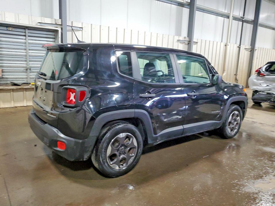 2015 Jeep Renegade VIN ZACCJAAT6FPB91337 COPART salvage auction — FRONT END, Mn - Cert Of Title-Salvage, sold $225 on 2026-07-28 (photo 3)