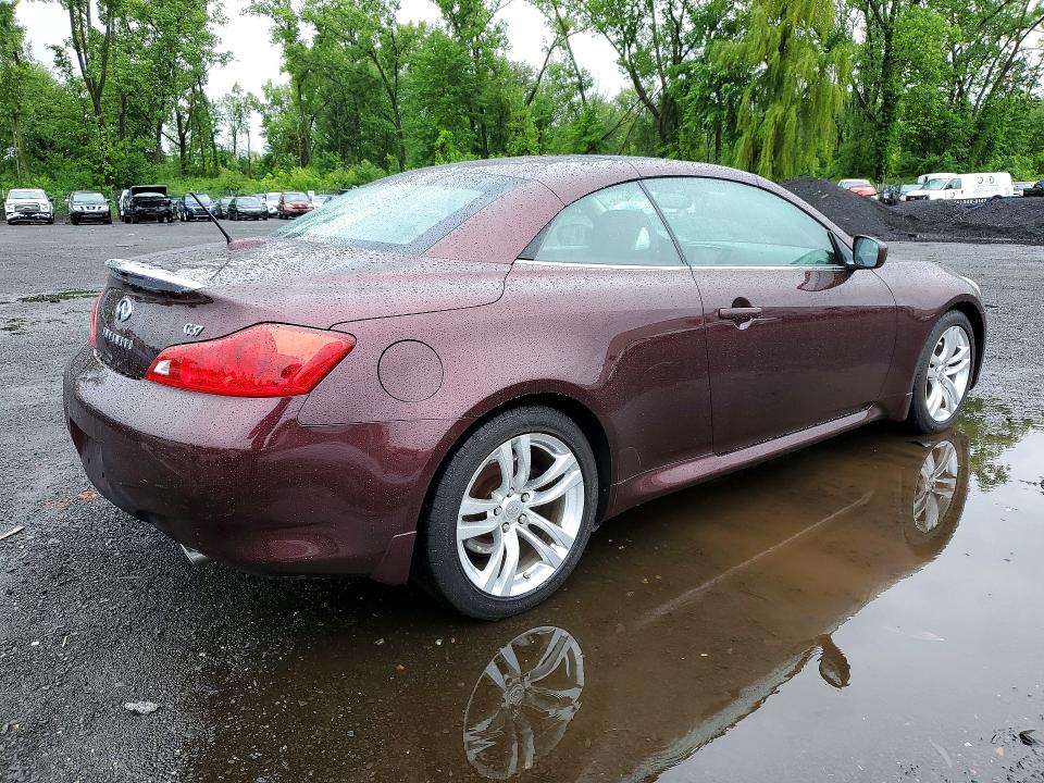2009 Infiniti G37 VIN JNKCV66E79M724440 COPART salvage auction — FRONT END, CT - CERT OF TITLE-SALVAGE, sold $2,450 on 2026-07-19 (photo 3)
