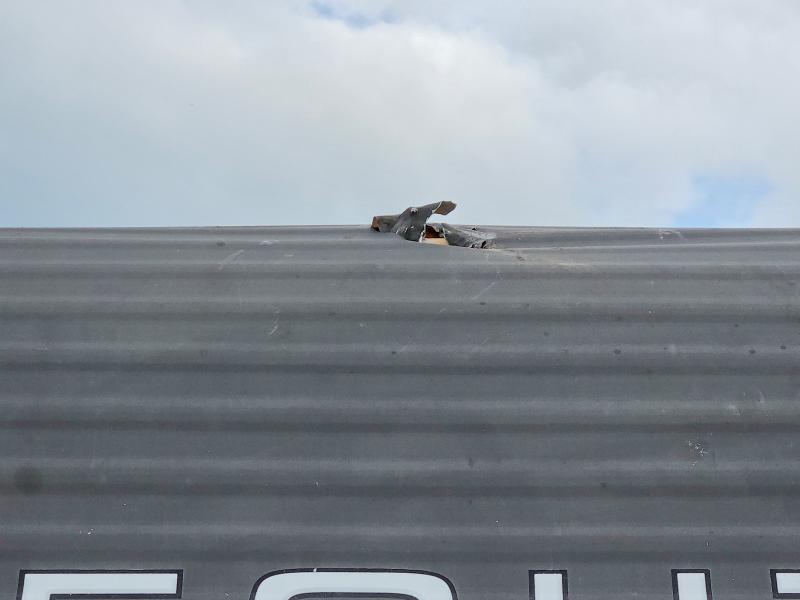 2021 Keys Hideout VIN 4YDT26226M7241175 COPART salvage auction — ROOF, AR - CERTIFICATE OF TITLE, sold $6,200 on 2026-08-25 (photo 9)