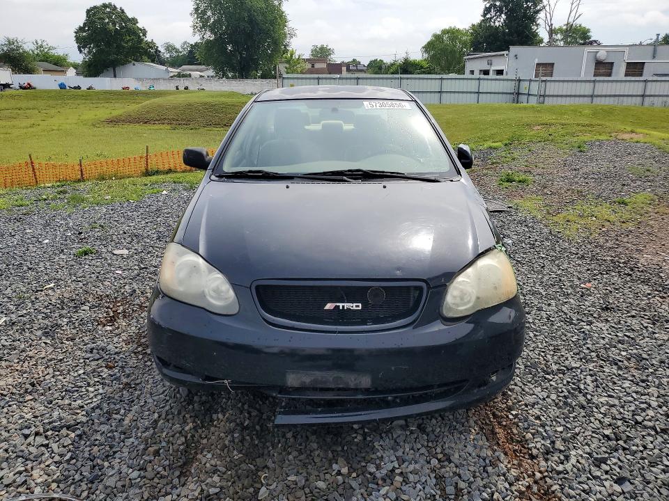 2005 Toyota Corolla VIN JTDBR32E550055138 COPART salvage auction — SIDE, NJ - CERT OF TITLE-SALVAGE, sold $350 on 2026-07-17 (photo 5)