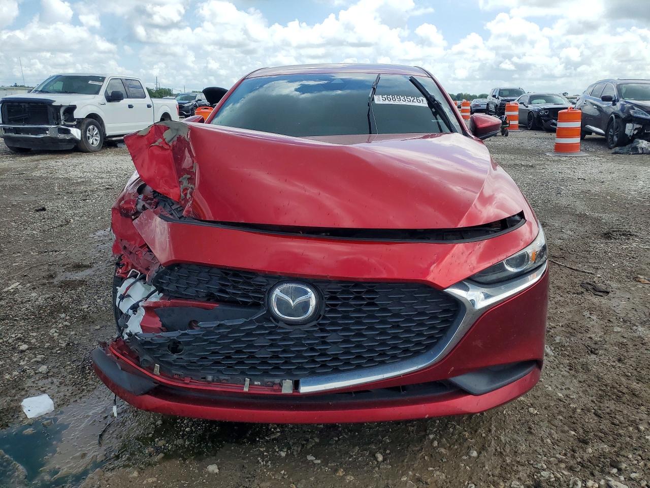 2020 Mazda 3 VIN JM1BPACL5L1171079 COPART salvage auction — Front End, TX - SALVAGE VEHICLE TITLE, sold $1,900 on 2026-07-09 (photo 5)