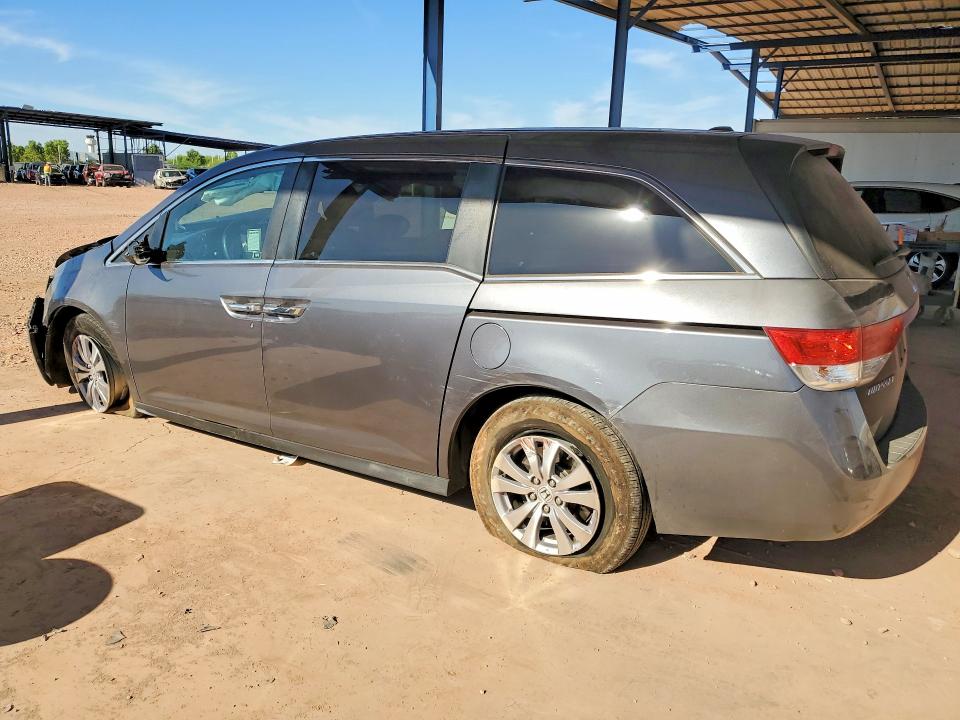 2017 Honda Odyssey VIN 5FNRL5H63HB022186 COPART salvage auction — FRONT END, Az - Cert Of Title - Salvage, sold $1,850 on 2026-07-30 (photo 2)
