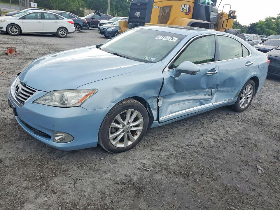 2011 Lexus ES VIN JTHBK1EG5B2452210 COPART salvage auction — SIDE, Pa - Certificate Of Salvage, sold $850 on 2026-07-02 (photo 1)