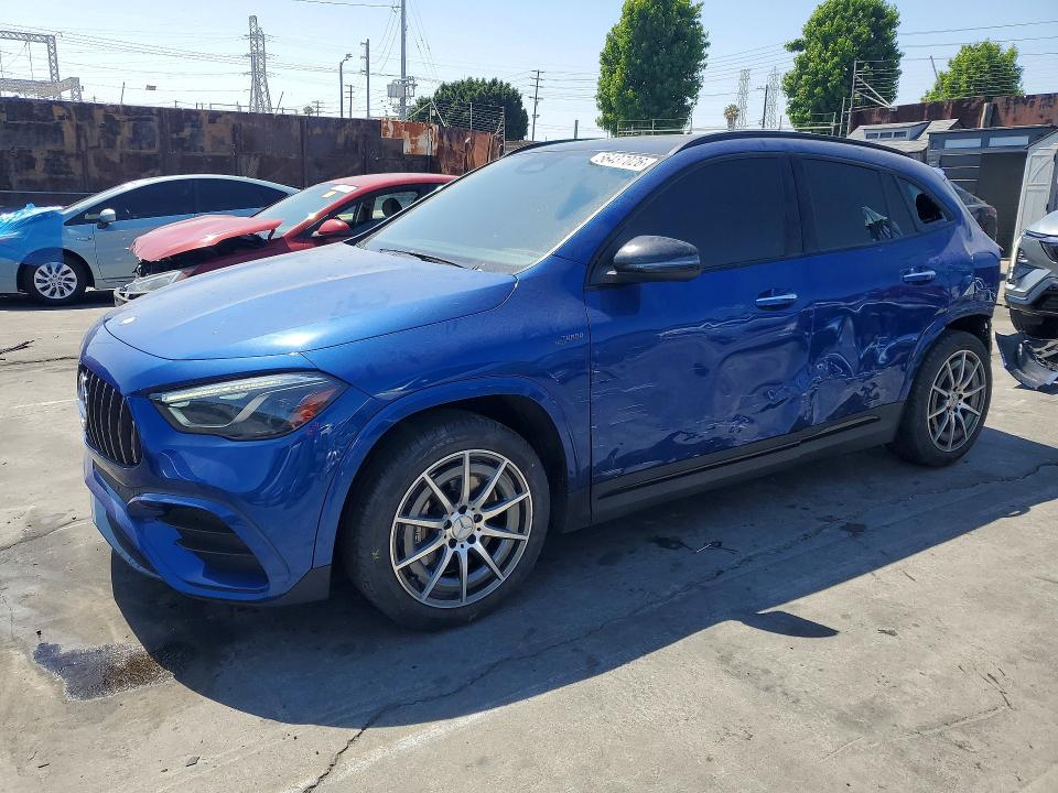 2024 Mercedes-benz Gla-klasse amg VIN W1N4N5BB6RJ609897 COPART salvage auction — SIDE, Ca - Salvage Certificate, sold $15,700 on 2026-07-08 (photo 1)