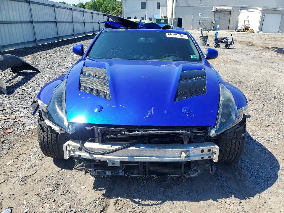 2012 Nissan 370z VIN JN1AZ4EH5CM563707 COPART salvage auction — REAR END, Va - Cert Of Title - Salvage, sold $1,400 on 2026-07-22 (photo 5)