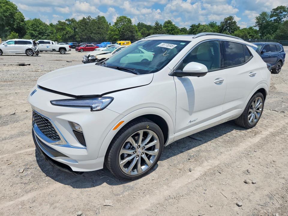 2025 Buick Encore VIN KL4AMFSL9SB161340 COPART salvage auction — FRONT END, Tn - Salvage Certificate, sold $5,200 on 2026-07-28 (photo 1)