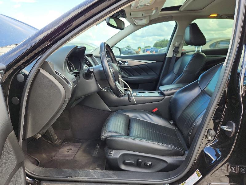 2018 Infiniti Q50 VIN JN1EV7AP6JM363296 COPART salvage auction — REAR END, Tx - Salvage Vehicle Title, sold $2,700 on 2026-07-23 (photo 7)