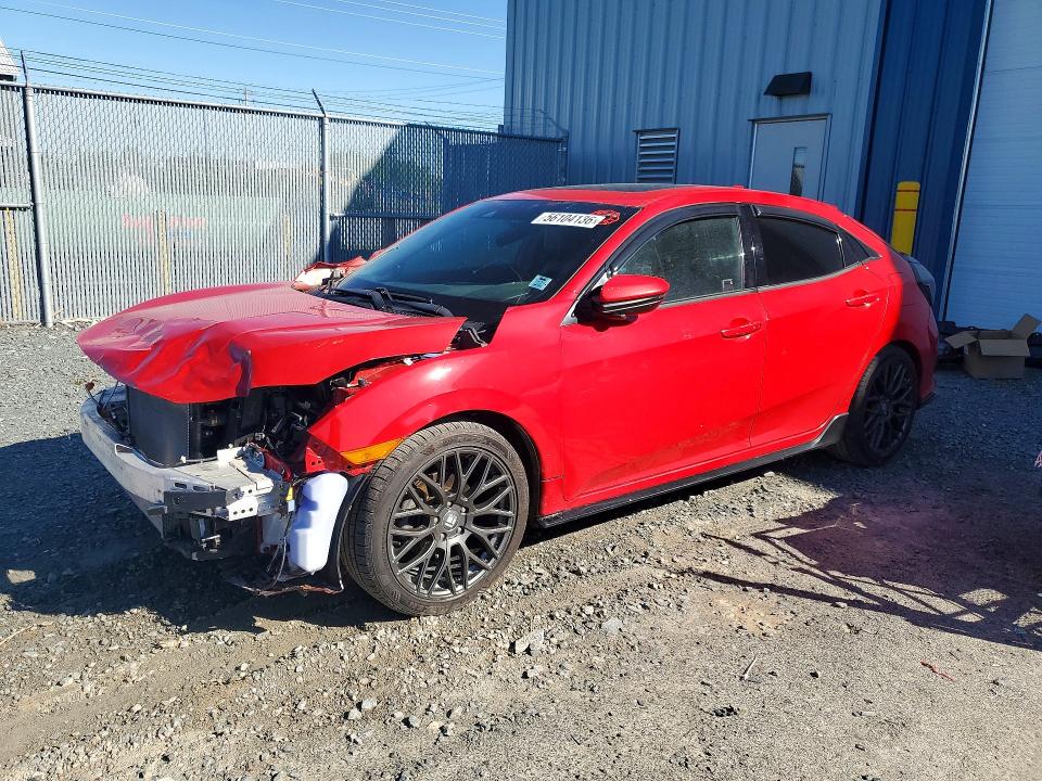 2020 Honda Civic VIN SHHFK7G98LU300942 COPART salvage auction — FRONT END, Ns - Salvage Title, sold $15 on 2026-07-30 (photo 1)
