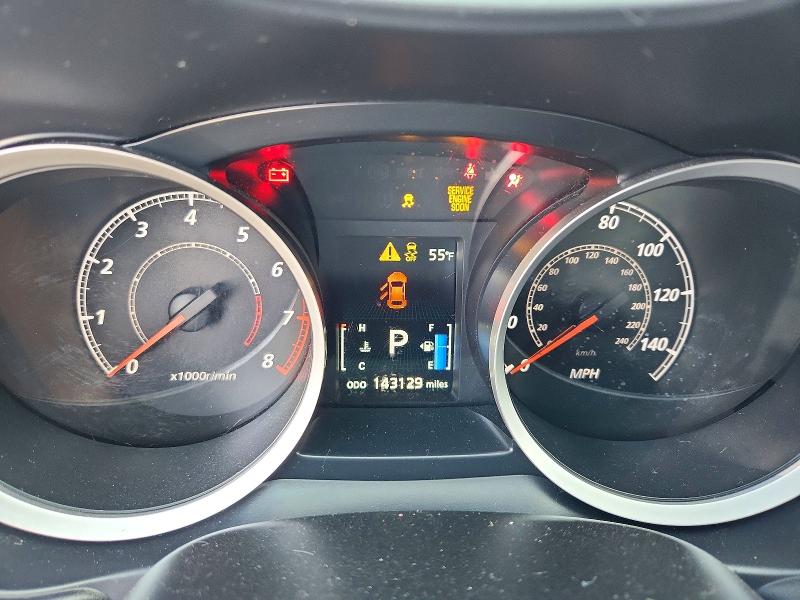 2014 Mitsubishi Lancer VIN JA32U8FW6EU020730 COPART salvage auction — FRONT END, Il - Salvage Certificate, sold $275 on 2026-07-16 (photo 9)