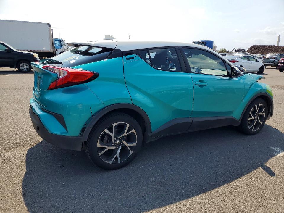 2018 Toyota C-hr VIN NMTKHMBXXJR061758 COPART salvage auction — REAR END, Hi - Certificate Of Salvage, sold $2 on 2026-07-13 (photo 3)