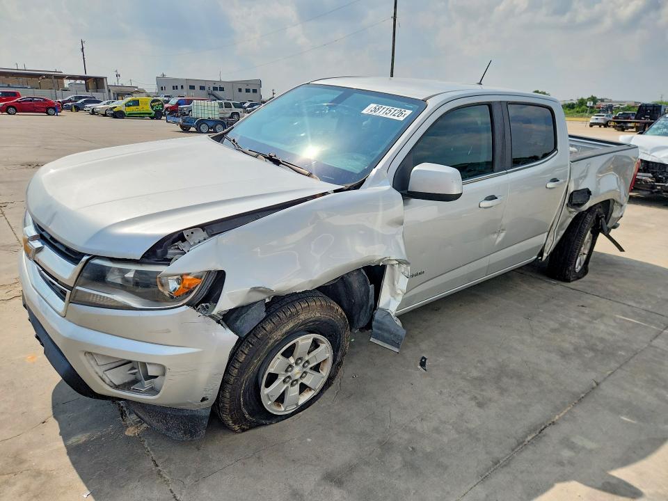 2018 Chevrolet VIN 1GCGSBEN6J1144821 COPART salvage auction — FRONT END, Tx - Salvage Vehicle Title, sold $3,050 on 2026-07-02 (photo 1)