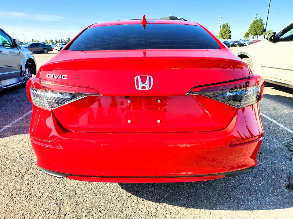 2023 Honda Civic VIN 2HGFE1F74PH311072 COPART salvage auction — FRONT END, Ca - Lien Papers-Salvage Or Ac, sold $3,500 on 2026-07-03 (photo 6)
