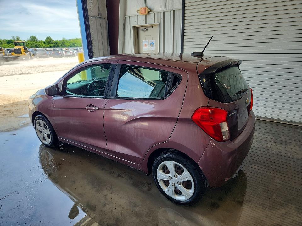 2019 Chevrolet Spark VIN KL8CB6SA4KC734604 COPART salvage auction — MINOR DENT/SCRATCHES, Il - Cert Of Title-Corrected, sold $425 on 2026-07-28 (photo 2)