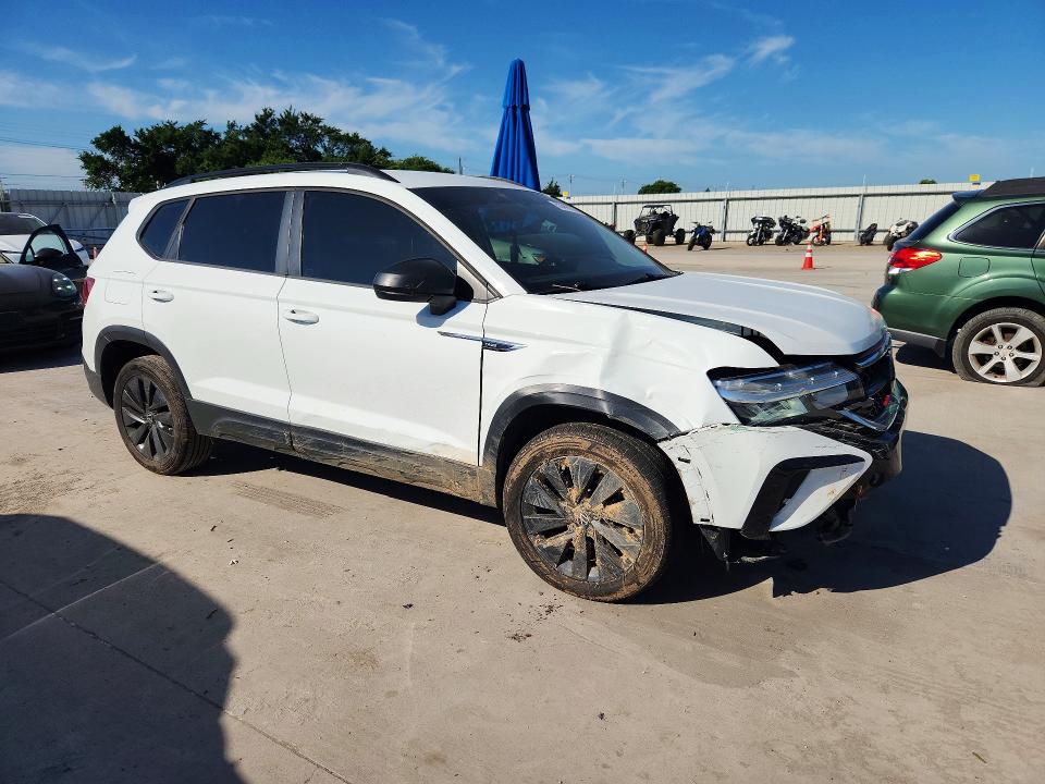2023 Volkswagen Taos VIN 3VVCX7B20PM368669 COPART salvage auction — FRONT END, Tx - Salvage Vehicle Title, sold $5,800 on 2026-07-23 (photo 4)
