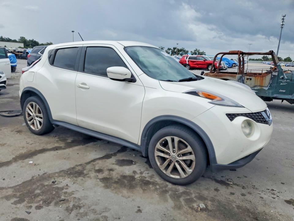 2015 Nissan Juke VIN JN8AF5MR8FT506096 COPART salvage auction — REAR END, Fl - Certificate Of Title, sold $475 on 2026-07-02 (photo 4)