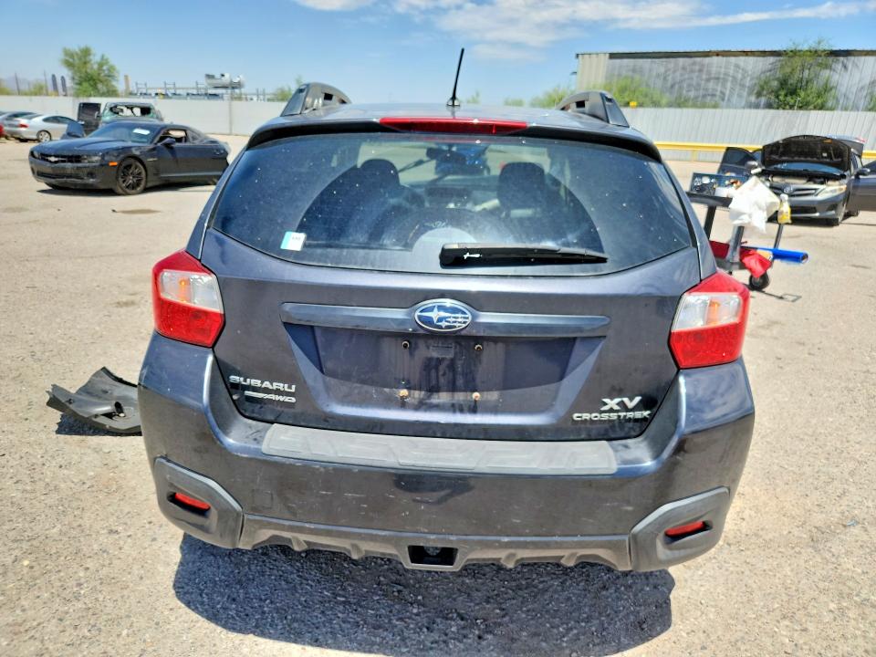 2014 Subaru Xv VIN JF2GPAVC1E8287457 COPART salvage auction — FRONT END, Az - Cert Of Title - Salvage, sold $525 on 2026-07-10 (photo 6)