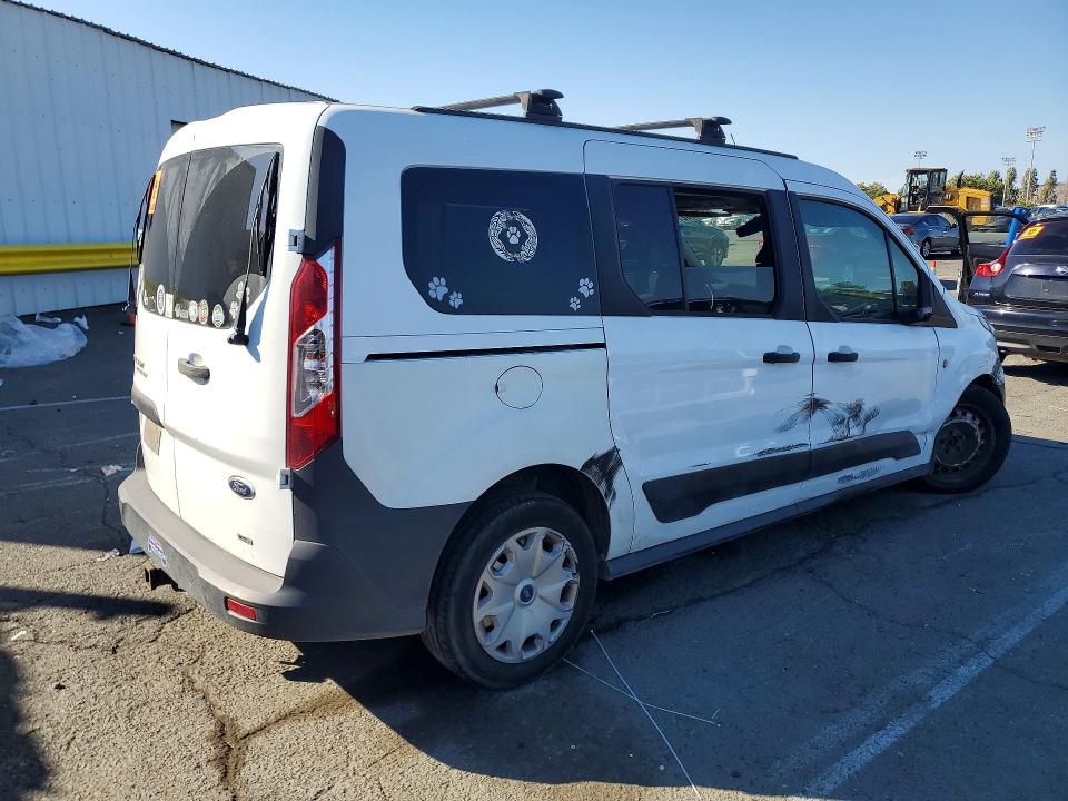 2014 Ford Transit connect VIN NM0GS9E74E1133068 COPART salvage auction — FRONT END, Ca - Salvage Certificate, sold $500 on 2026-07-08 (photo 3)