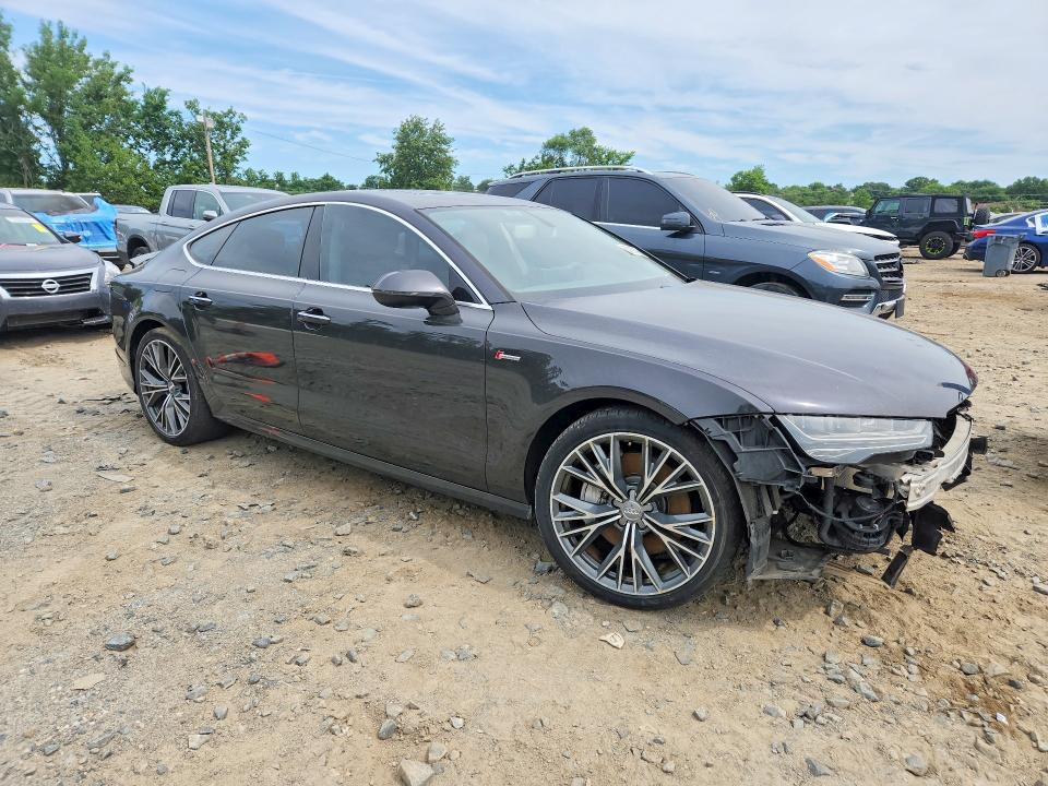 2016 Audi A7 VIN WAUWGAFC3GN025451 COPART salvage auction — MECHANICAL, Wv - Certificate Of Title (P), sold $5,700 on 2026-07-28 (photo 4)