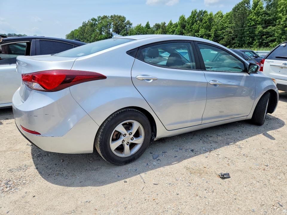 2014 Hyundai Elantra VIN KMHDH4AE9EU218588 COPART salvage auction — VANDALISM, VA - CERT OF TITLE - SALVAGE, sold $925 on 2026-07-28 (photo 3)
