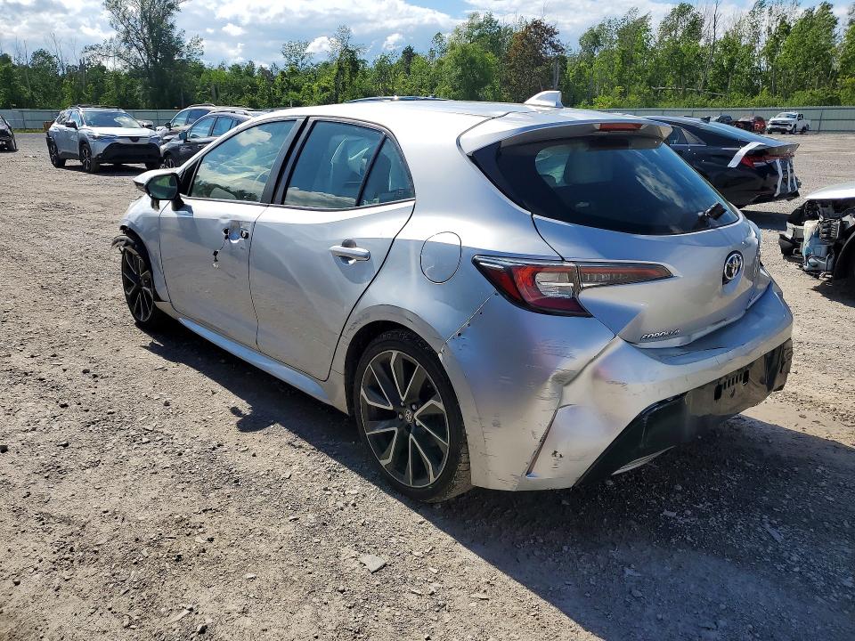 2019 Toyota Corolla VIN JTNK4RBE3K3023831 COPART salvage auction — FRONT END, Ny - Mv-907A Salvage Certificate, sold $1,200 on 2026-07-13 (photo 2)
