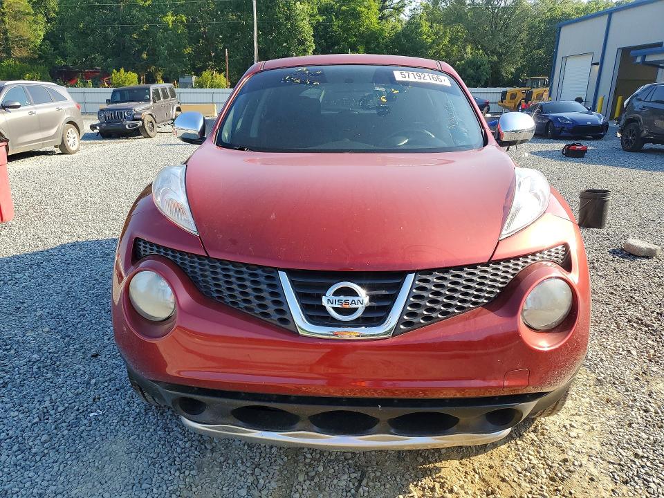2012 Nissan Juke VIN JN8AF5MV4CT120123 COPART salvage auction — MINOR DENT/SCRATCHES, Nc - Dealer Only Clean Title (P), sold $2,500 on 2026-07-02 (photo 5)