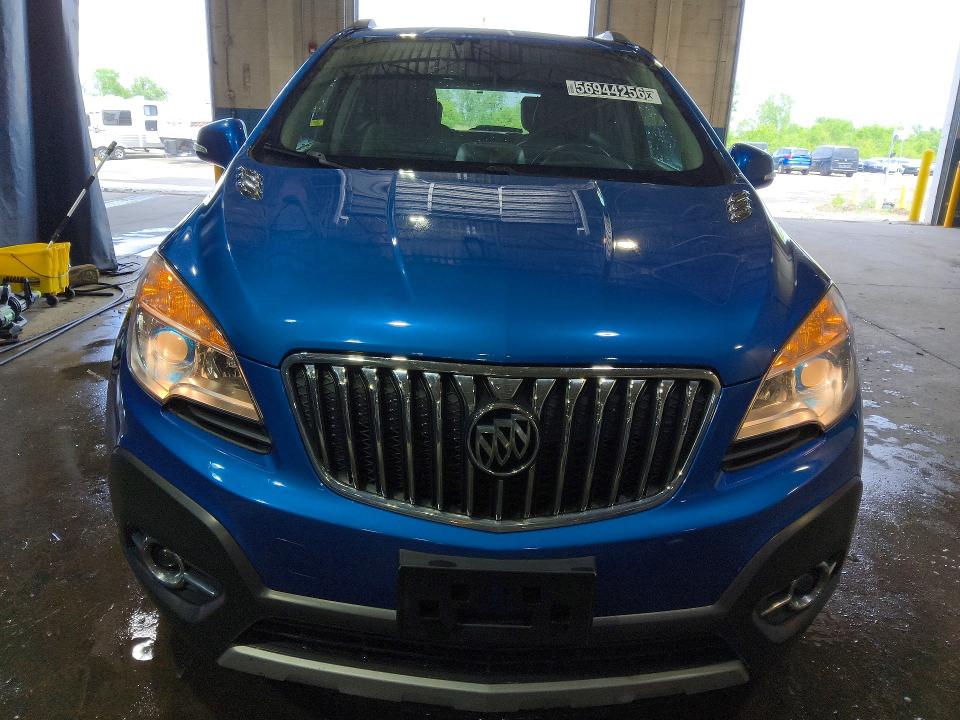 2015 Buick Encore VIN KL4CJFSBXFB060726 COPART salvage auction — MINOR DENT/SCRATCHES, Wv - Certificate Of Title, sold $325 on 2026-07-16 (photo 5)