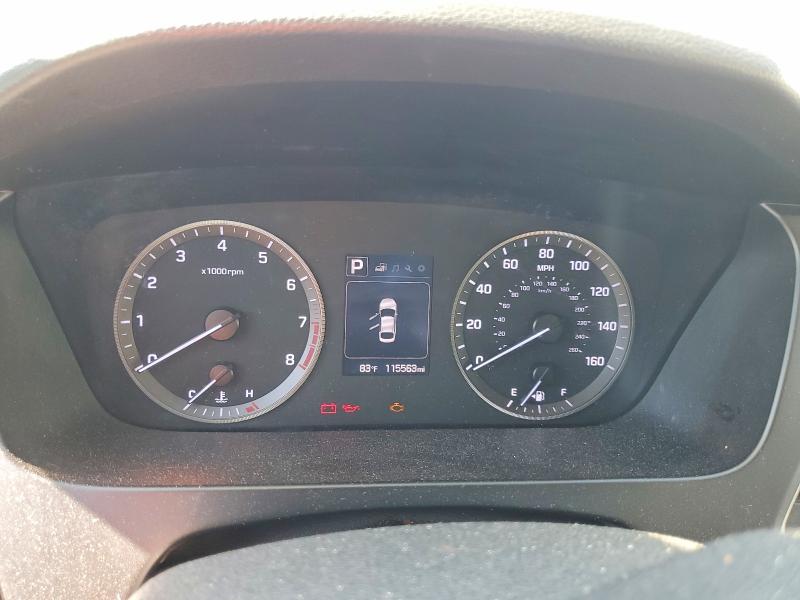 2015 Hyundai Sonata VIN 5NPE24AFXFH079487 COPART salvage auction — MINOR DENT/SCRATCHES, Ca - Dis/Dlr/Exp Only Clean Title, sold $575 on 2026-07-02 (photo 9)
