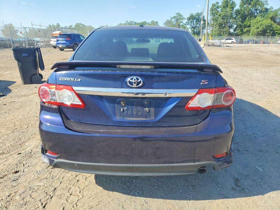 2011 Toyota Corolla VIN 2T1BU4EE8BC552718 COPART salvage auction — FRONT END, Md - Cert Of Salvage < 75% Damage, sold $1,600 on 2026-07-02 (photo 6)