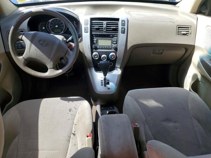 2008 Hyundai Tucson VIN KM8JN72DX8U880056 COPART salvage auction — FRONT END, Ut - Salvage Certificate, sold $425 on 2026-07-20 (photo 8)