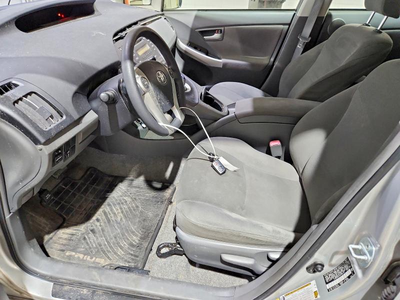 2011 Toyota Prius VIN JTDKN3DU1B1450147 COPART salvage auction — ROOF, Ma - Cert Of Title-Reconstrctd Coll, sold $4,650 on 2026-07-07 (photo 7)