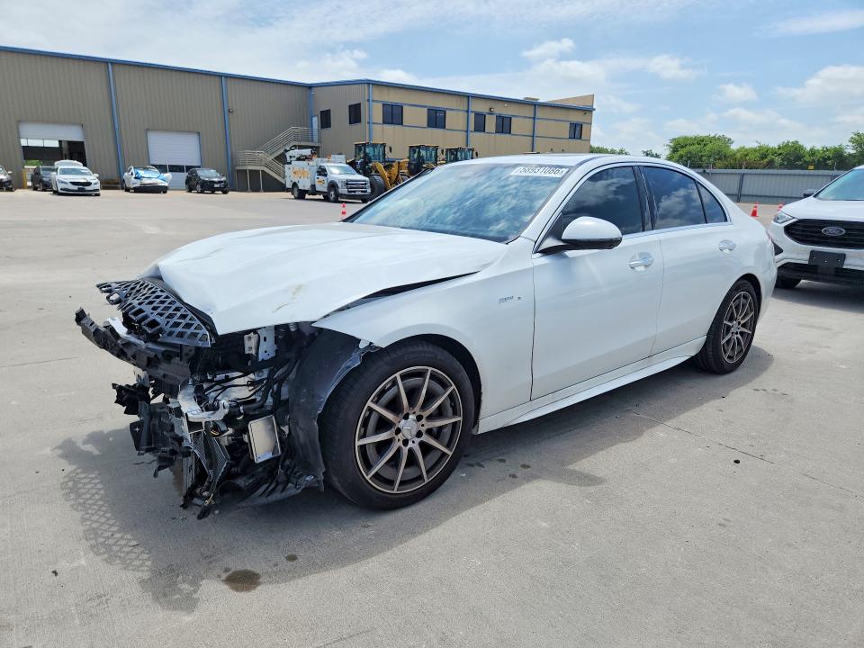 2025 Mercedes-benz C-klasse VIN W1KAF8HB2SR245362 — COPART salvage auction photo