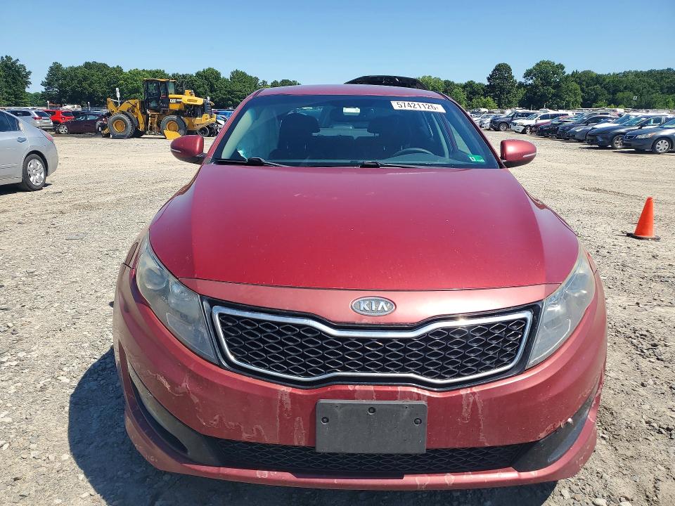2012 Kia Optima VIN 5XXGR4A6XCG053192 COPART salvage auction — SIDE, Ar - Cert Of Title-Salvage, sold $475 on 2026-07-20 (photo 5)