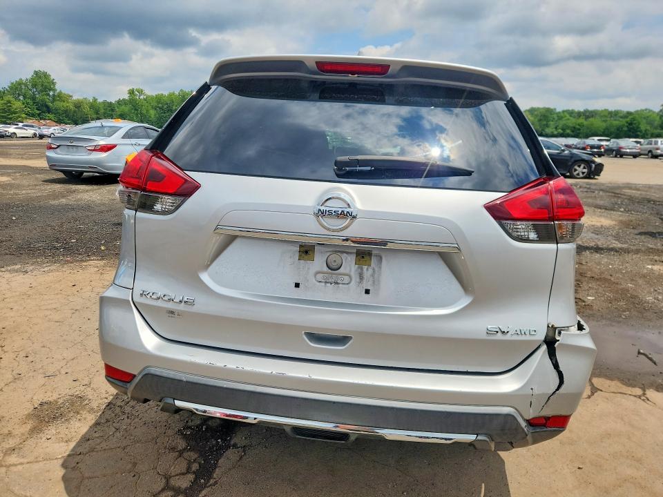 2018 Nissan Rogue VIN KNMAT2MV1JP529009 COPART salvage auction — FRONT END, Ct - Cert Of Title-Salvage, sold $950 on 2026-07-10 (photo 6)
