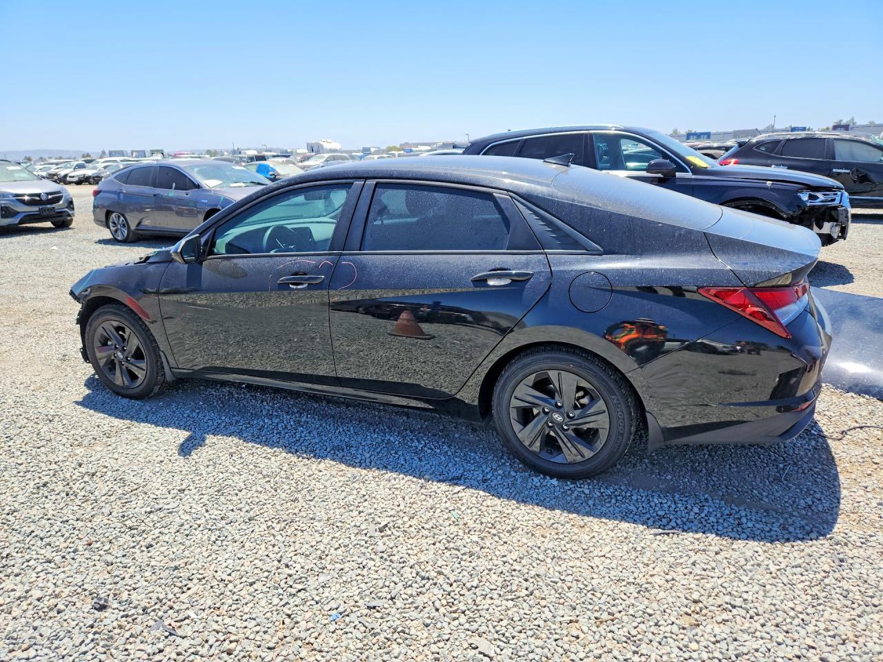 2023 Hyundai Elantra VIN KMHLM4AG9PU530020 COPART salvage auction — Front End, CA - SALVAGE CERTIFICATE, sold $3,900 on 2026-07-10 (photo 2)