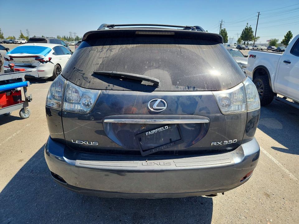 2004 Lexus Rx 330 VIN JTJHA31U440015509 COPART salvage auction — MECHANICAL, Ca - Dis/Dlr/Exp Only Clean Title, sold $525 on 2026-07-07 (photo 6)